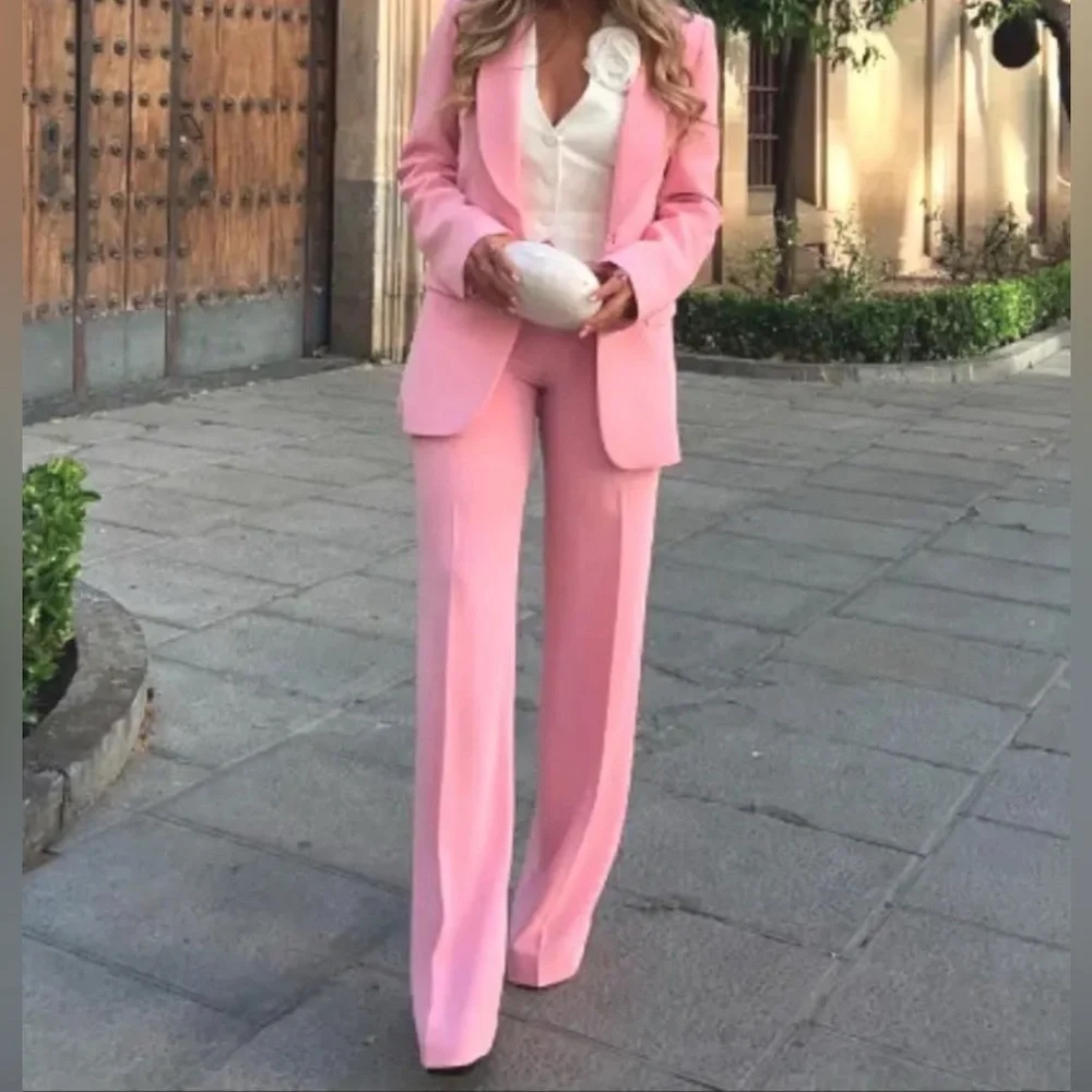 Zara Pink and Purple Pants Set - Picture 8 of 12